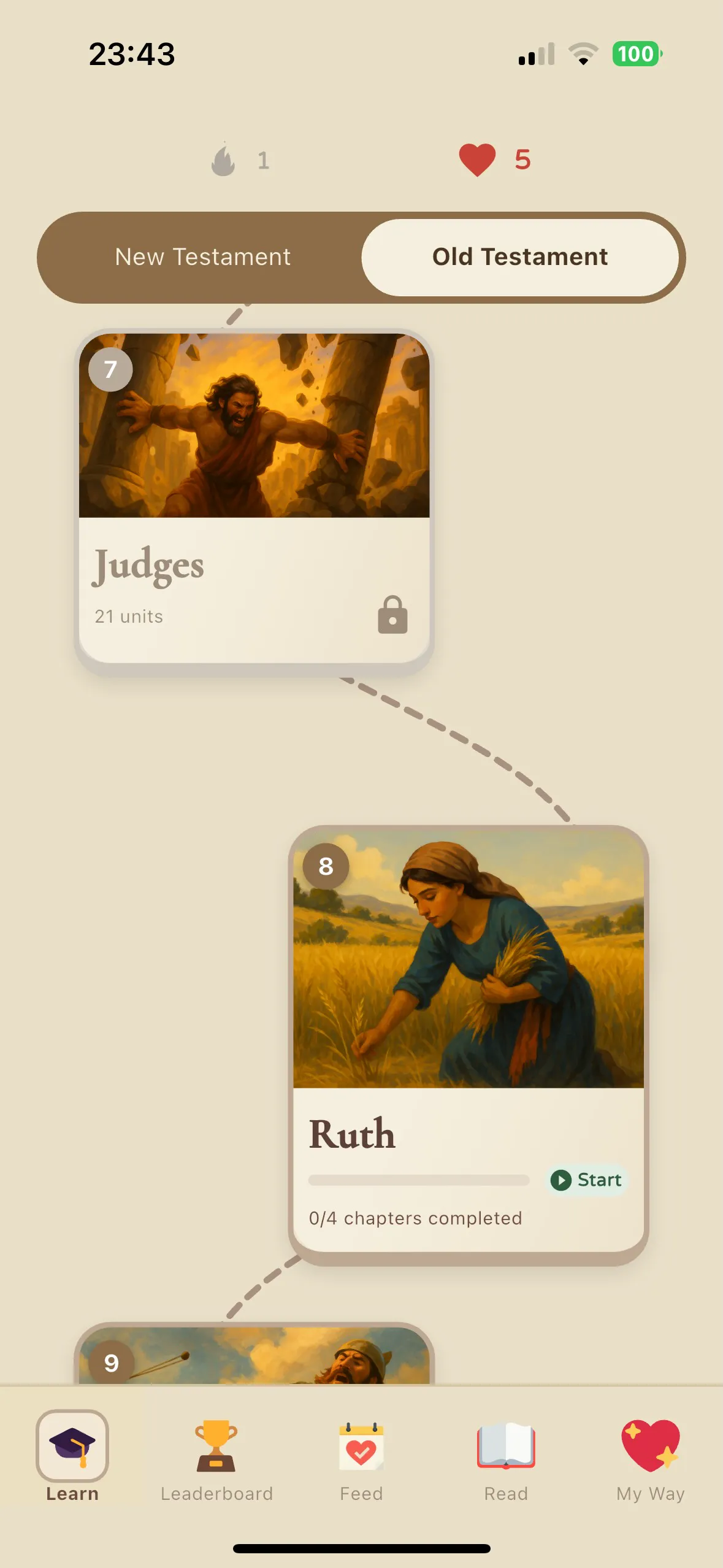Bible Way app screenshot - joyful way to study the Bible